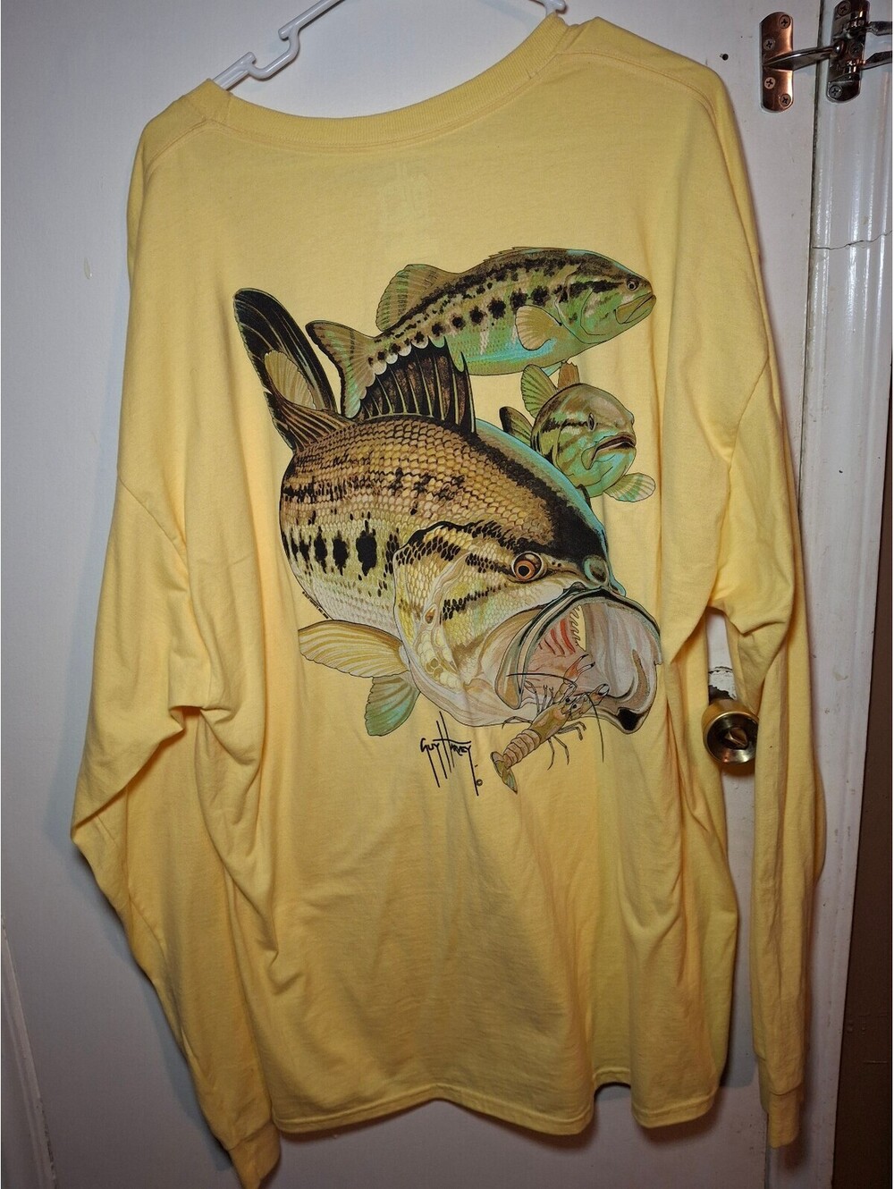 Mens xxl guy Harvey shirt long sleeve - Picture 4 of 4